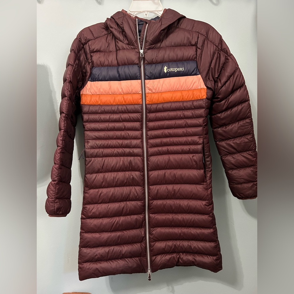 Cotopaxi women’s down jacket